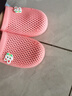FOOTOPPO包头网眼凉拖鞋女居家防滑包脚洞洞静音拖鞋女式夏天外穿半拖鞋 实拍图