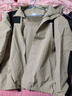东方骆驼（EASTERN CAMEL）情侣三合一冲锋夹克男女装户外运动外套防风衣 卡其色单衣 L  实拍图