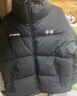 李宁防泼水防风科技短羽绒服男女同款25排湿宽松鸭绒运动外套AYMV431 实拍图