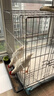 憨憨宠 鸡笼子 家用芦丁鸡养殖笼带粪盘特大号可折叠加密鸡舍鸭笼子 68*50*57.5cm配顶部雨罩+喂食槽+托盘+脚垫（家禽4只） 实拍图