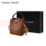CALWAN KEODH包包女包小众斜挎单肩水桶轻奢时尚高级感百搭生日新年礼物送女友 【焦糖棕】高端品牌时尚简约通勤包实用走心女生闺蜜 实拍图