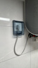 西门子（SIEMENS）开关插座防水盒 通用86型暗装面板IP55防溅盒 透明黑(可90°悬停) 实拍图