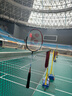 YONEX尤尼克斯羽毛球拍全碳素弓箭对拍套装ARC5I附手胶拍包尼龙球 实拍图