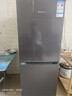 荣事达（Royalstar）166升小冰箱小型家用出租房办公室宿舍双开门两门双门二门电冰箱节能省电低音钛深灰色R166 实拍图