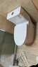 九牧（JOMOO）马桶 家用虹吸式马桶大冲力节水坐便器 防臭瞬冲 易洁抗菌马桶 易洁无棱-双旋暴风冲11396-305坑 实拍图