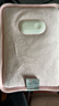 彩虹热水袋暖手宝充电暖宝宝暖水袋注水暖手袋热敷暖肚子暖脚 灰色 实拍图