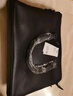 得力(deli)事务包公文包皮革 商务多功能男女文件袋 手提袋资料袋 便携黑色  实拍图
