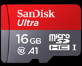 闪迪（SanDisk）16GB TF（MicroSD）内存卡 A1 C10 至尊高速移动版存储卡 读速98MB/s 手机平板游戏机内存卡 实拍图
