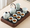 京东京造 茶具整套 功夫茶具套装茶壶茶杯茶盘 影青墨山12件【礼盒装】 实拍图