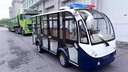 电动观光车四轮11座14座燃油封闭式全包围售楼处看房车景区点游乐场公园校内旅游览电瓶摆渡接驳车 14座敞篷顶配 实拍图