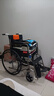 鱼跃(yuwell)轮椅H050钢管升级加固可折叠老人轮椅车老年轻便折叠轮椅 实拍图