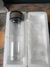 【⭐京东物流配送】高硼硅双层玻璃杯大容量泡茶杯水杯子茶水分离 【双层加厚】茶杯 350ml 1只 实拍图