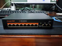 keepLINK KP-9000-208PZ  百兆10口POE交换机AI智能监控摄像头分离器交换器90W 实拍图