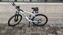 喜德盛（xds）山地自行车黑客350/旭日310 X6铝合金车架21速变速机械碟刹 黑客350白灰17寸（26款） 实拍图