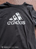 阿迪达斯 （adidas）男子透气舒适圆领休闲运动短袖T恤 M码 实拍图