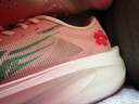 乔丹QIAODAN飞影PB4.0专业马拉松竞速跑步鞋碳板跑鞋运动鞋男 樱花粉/极光绿 -樱花 41 实拍图