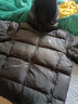 骆驼火山羽绒服男冬新款加厚连帽保暖面包服女城市轻户外 黑色 男女同款,7674B XL 实拍图