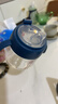 日康（rikang）学饮杯6个月+宝宝鸭嘴杯儿童水杯防漏防摔PCT材质180ML 青绿B1042 实拍图