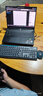 罗技（Logitech）MK275 键鼠套装 无线键鼠套装 办公键鼠套装 全尺寸 商务键鼠套装 带无线2.4G接收器 黑蓝色 实拍图