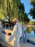 趣米乐韩版白色波点潮流棉服女秋冬季新款加厚羽绒面包服保暖棉袄子外套 白色 M 实拍图