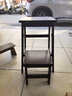 家逸实木梯凳家用折叠梯子凳子二合一登高凳厨房高凳楼梯两用台阶凳 实拍图