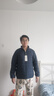 波司登（BOSIDENG）25年新款短款轻薄羽绒服男款90绒户外野营登山旅游修身立领外套 【店长推荐】中山青5870-25 S 170/92A 体重约120-130斤 实拍图