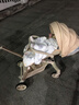semmook遛娃神器婴儿推车0-6岁用折叠可坐可躺带减震双向高景观溜娃车 香槟金皮蓬【双餐盘】 实拍图