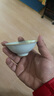 青澹汝窑茶杯单杯功夫茶主人杯陶瓷茶具薄胎天青色可养景德镇儒雅杯 实拍图