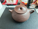 百年利永宜兴紫砂壶纯手工原矿紫泥景舟石瓢功夫茶具套装礼盒泡茶壶送礼物 喜上梅梢（一壶四杯） 235ml 实拍图