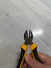得力（deli）防滑胶柄斜嘴钳55号高碳钢斜口钳子剪线钳6英寸 DL0201 实拍图
