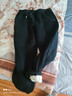 回力羊羔绒裤子男加绒加厚保暖长裤秋冬季2025新款棉裤宽松男士休闲裤 黑色(纯色) 2XL /185(建议160斤-180斤左右) 实拍图