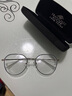 FRANZLISZT 防蓝光近视眼镜框男女复古超轻圆框眼镜架变色防辐射平光手机电脑护目镜可配 银色 防蓝光1.67非球面镜片0-1200丨留言度数 实拍图