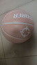 准者篮球7号室内外场成人耐磨训练专用球中小学生青少年儿童球PU蓝球 7号氢1樱花粉【送全套配件】 实拍图