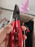 凯尼派克（KNIPEX）省力型钢丝钳8寸200mm德国工业级多功能夹持剪切老虎钳02 01 200 实拍图
