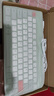 B.O.W航世（BOW）K620U有线键盘 办公键盘 超薄便携键盘 79键 台式笔记本巧克力按键小键盘 橙灰绿 实拍图