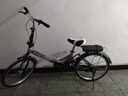 ICOLOUR折叠自行车成人男女超轻便携单车变速减震通勤代步车后备箱免安装 【免安装】旗舰版单速-时尚黑 22寸【适合身高：150-180cm】 实拍图