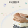 三利纱布小方巾4条纯棉擦手巾可挂式全棉柔软吸水速干厨房小毛巾 实拍图