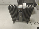 美的（Midea）【硬钢科技】取暖器/电暖器/电暖气家用/取暖炉/WIFI智能遥控加宽14片双擎取暖电热油汀HYX22TR 实拍图