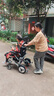 护卫神电动轮椅车老人轻便折叠旅行代步无刷智能全自动小金刚W76003 【12】升级可躺款/12安锂电/电助推/LED尾灯 此款搭载“专利防翻系统” 实拍图