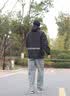 啄木鸟冬季棉衣外套男加厚夹克宽松保暖棉服袄子青少年羽加绒服男派克服 D209黑色加绒 XL 约140-160斤 实拍图