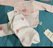 童泰新生儿半背衣婴儿衣服四季0-3个月初生宝宝纯棉上衣和尚服2件装 萌趣小猪(精梳纯棉) 52 码(建议0-2个月身高50-55cm) 实拍图