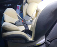 Heekin德国 儿童安全座椅汽车用0-4-12岁婴儿宝宝360度旋转ISOFIX硬接口 时尚灰(ISOFIX+360度旋转) 实拍图