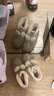 UGG秋季女士舒适蝴蝶结翻折鞋口懒人毛毛鞋1153517SWD|木屑色39 实拍图