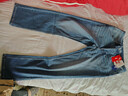 京东京造【凉感速干四面弹】牛仔裤男休闲百搭裤子夏季男薄款弹力 中蓝33 实拍图