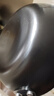 炊大皇 铁锅炒锅 传世30cm无涂层铸铁炒菜锅具 电磁炉燃气灶通用C30D2 实拍图