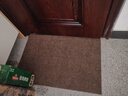 蒙娜丝 入户地垫门垫脚垫门口进门玄关防滑垫子耐磨除尘家用商用可裁剪 大气咖色 60cm×90cm【玄关 入户门】 实拍图