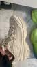 斯凯奇（Skechers）黑白金加绒老爹鞋女厚底增高百搭舒适保暖运动鞋 实拍图
