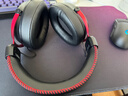 iKF V11 Pro7.1四模无线游戏耳机头戴式7.1环绕音效蓝牙有线电竞专用三角洲FPS无畏契约辨位 黑红色 实拍图