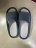回力居家男士拖鞋室外穿四季防滑臭沙滩凉拖鞋HL02331蓝灰色42-43码 实拍图