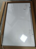 得力150*90cm实心纤维板芯白板 易擦磁性挂式白板悬挂写字板白板黑板（含白板擦 白板笔 磁钉）33137  实拍图